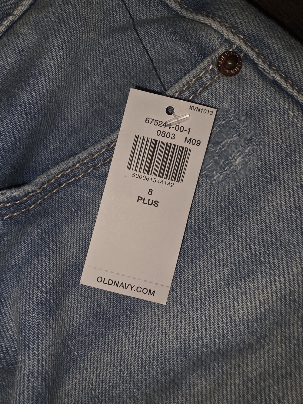 Old Navy Light Blue Distressed Denim Cutoff Shorts - Picture 3 of 6